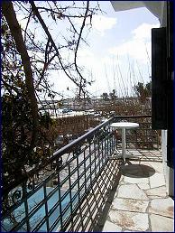 Front balcony facing the sea